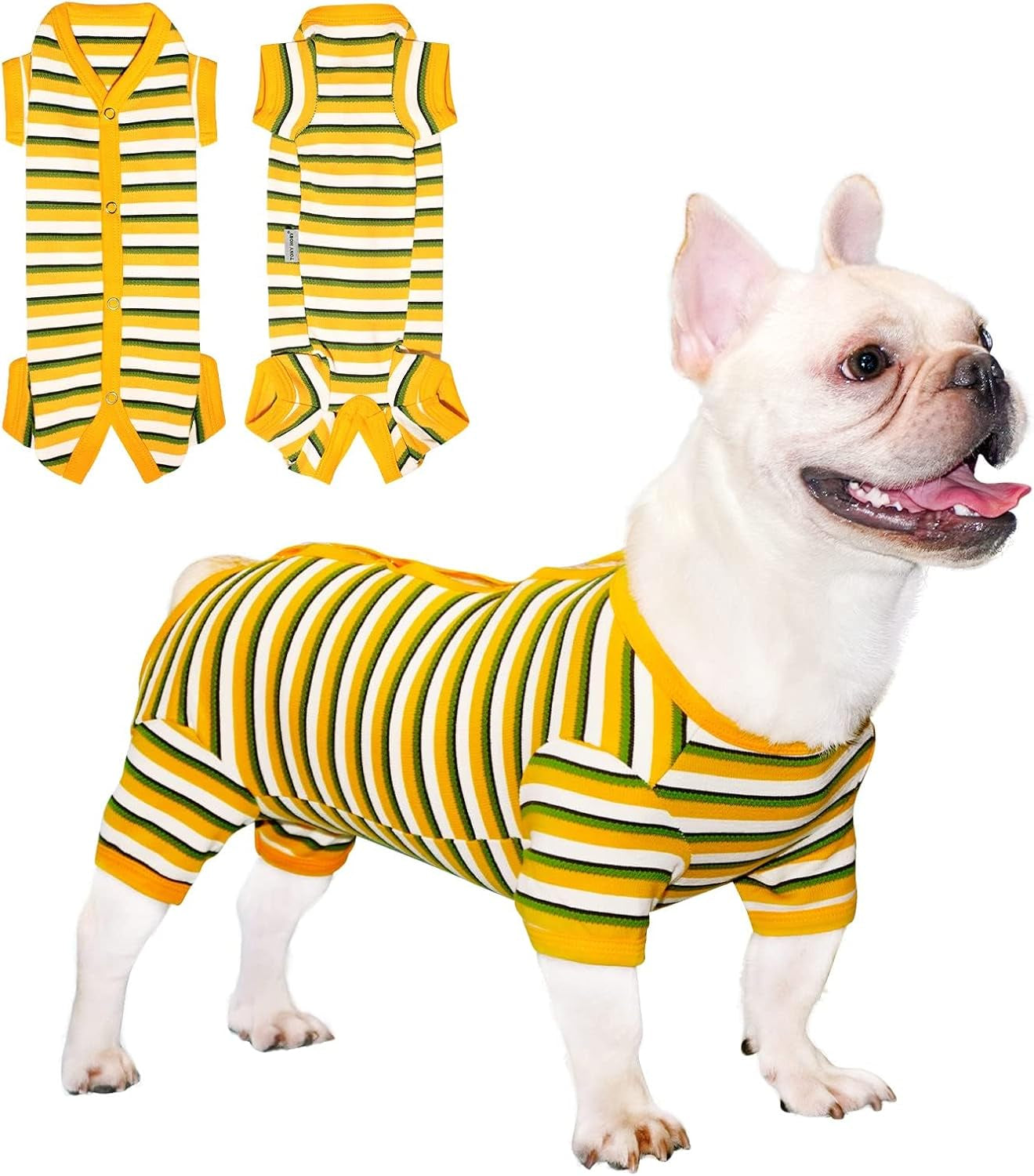 Full-Cover Soft Dog Pajamas