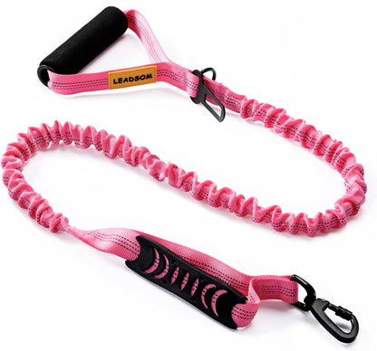 Tactical Bungee Control Leash | Reflective & Dual Handle