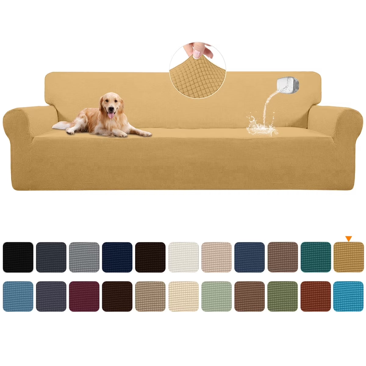 Magic Sofa Armor™ | Liquid-Repellent Slipcover for Pets & Kids (Stretchy Fit)