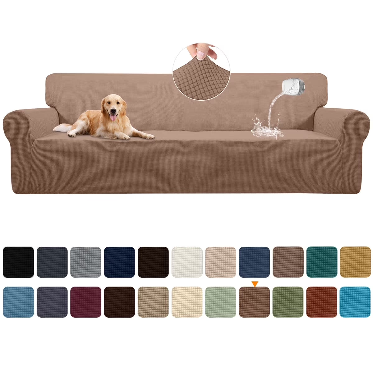 Magic Sofa Armor™ | Liquid-Repellent Slipcover for Pets & Kids (Stretchy Fit)