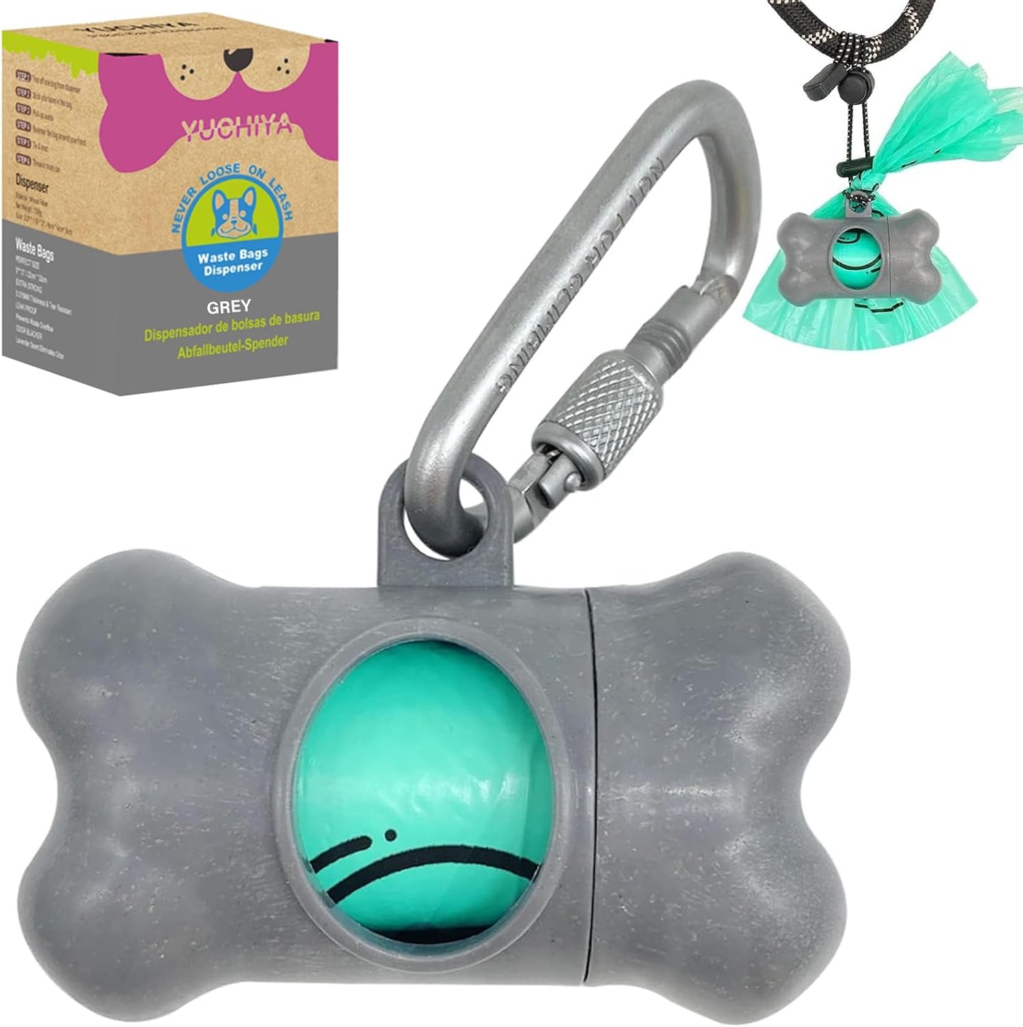 The "No-Swing" Dispenser Set + 195 Scented Bags (Beige)