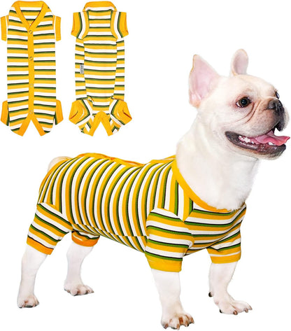Full-Cover Soft Dog Pajamas