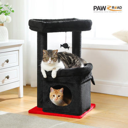 The "Cozy Corner" Compact Condo | Best for Kittens & Seniors (27")