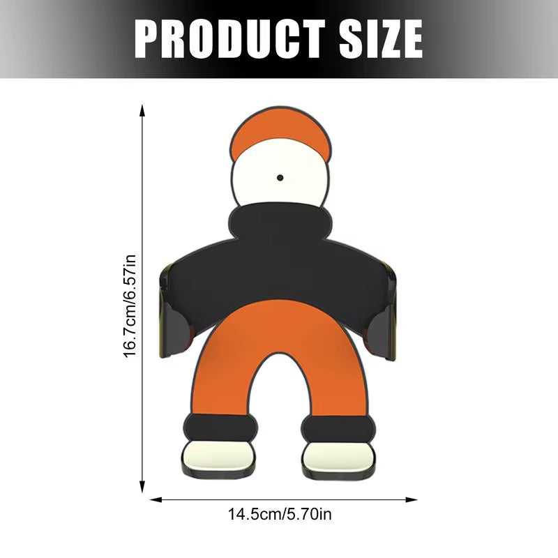 Cute Cartoon Gravity Car Phone Mount | Funny Monster & Anime Air Vent Holder | Auto-Grip Stand