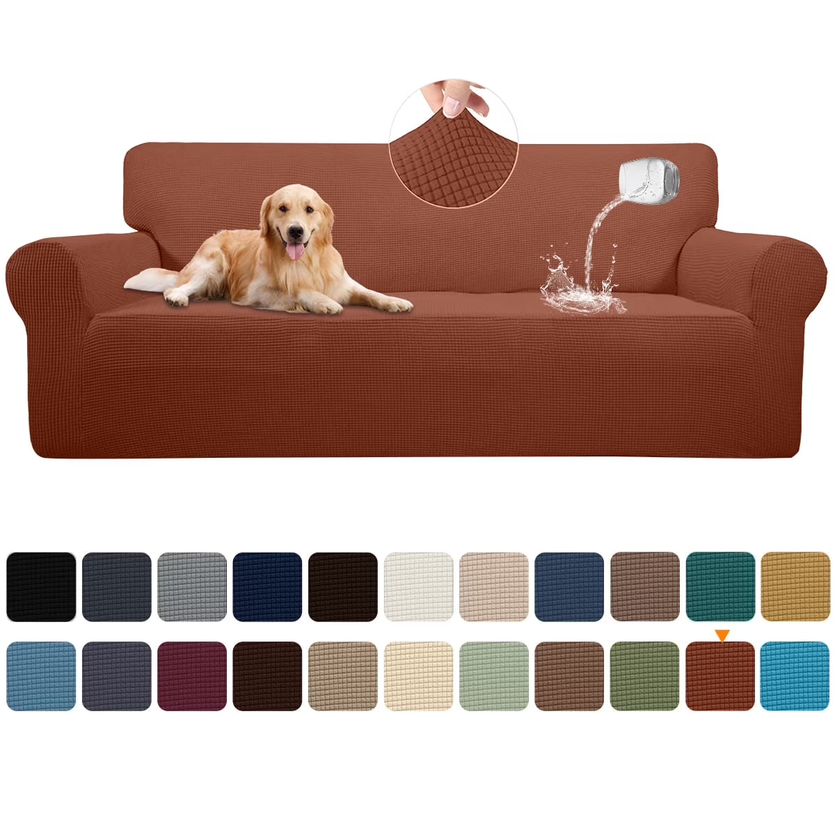 Magic Sofa Armor™ | Liquid-Repellent Slipcover for Pets & Kids (Stretchy Fit)