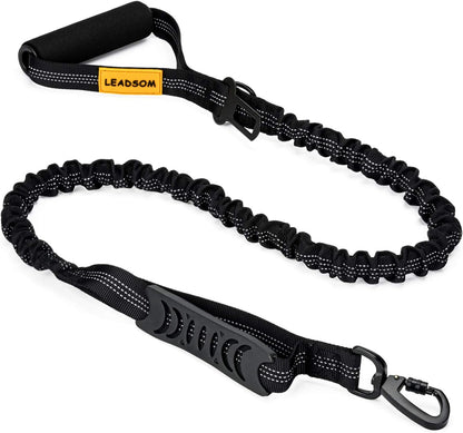 Tactical Bungee Control Leash | Reflective & Dual Handle