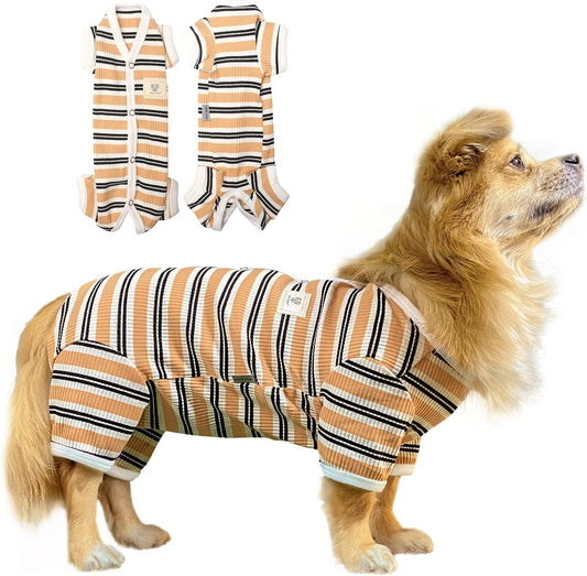 Full-Cover Soft Dog Pajamas