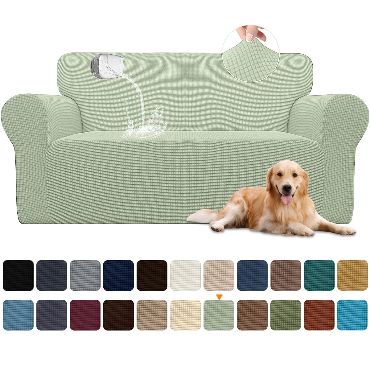 Magic Sofa Armor™ | Liquid-Repellent Slipcover for Pets & Kids (Stretchy Fit)