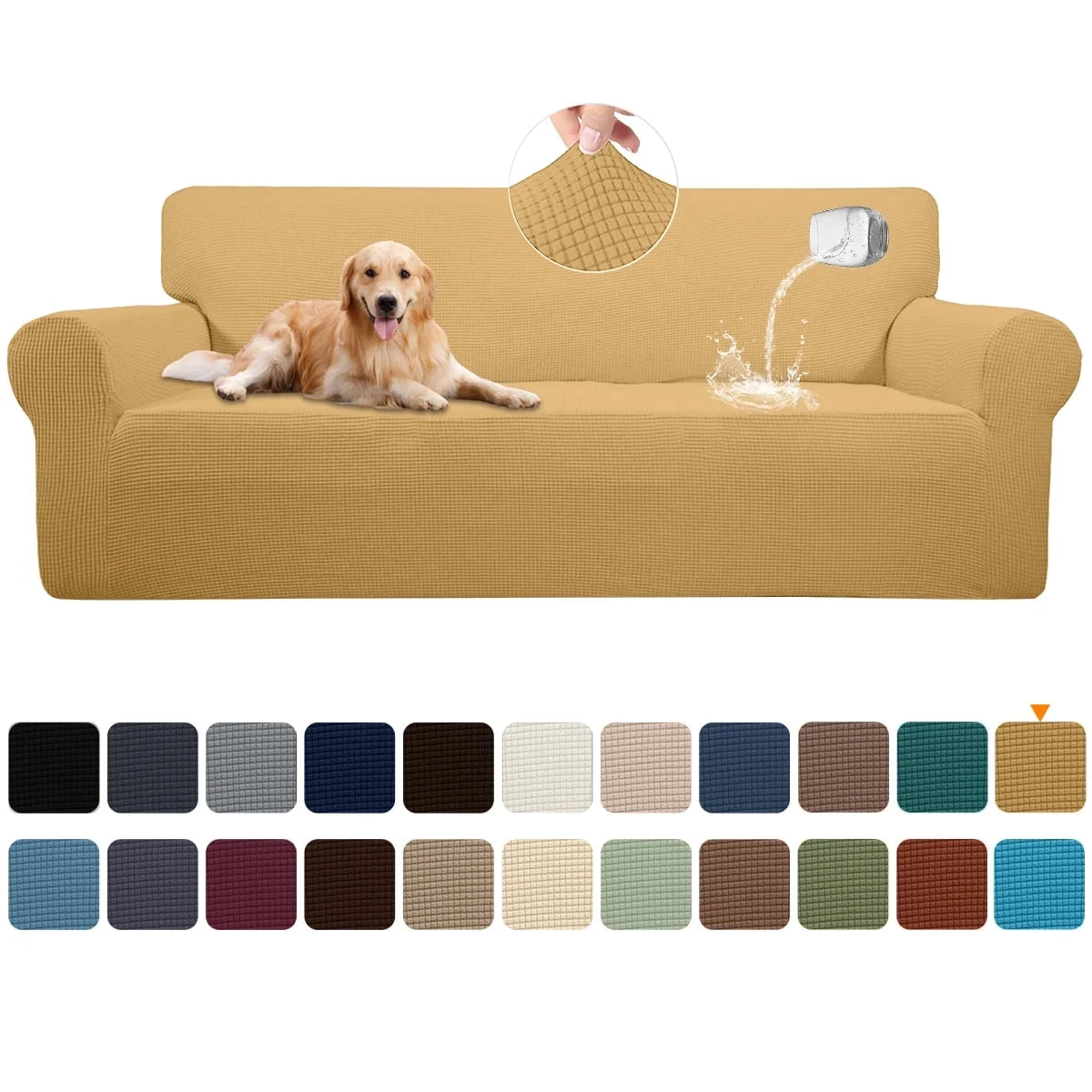Magic Sofa Armor™ | Liquid-Repellent Slipcover for Pets & Kids (Stretchy Fit)