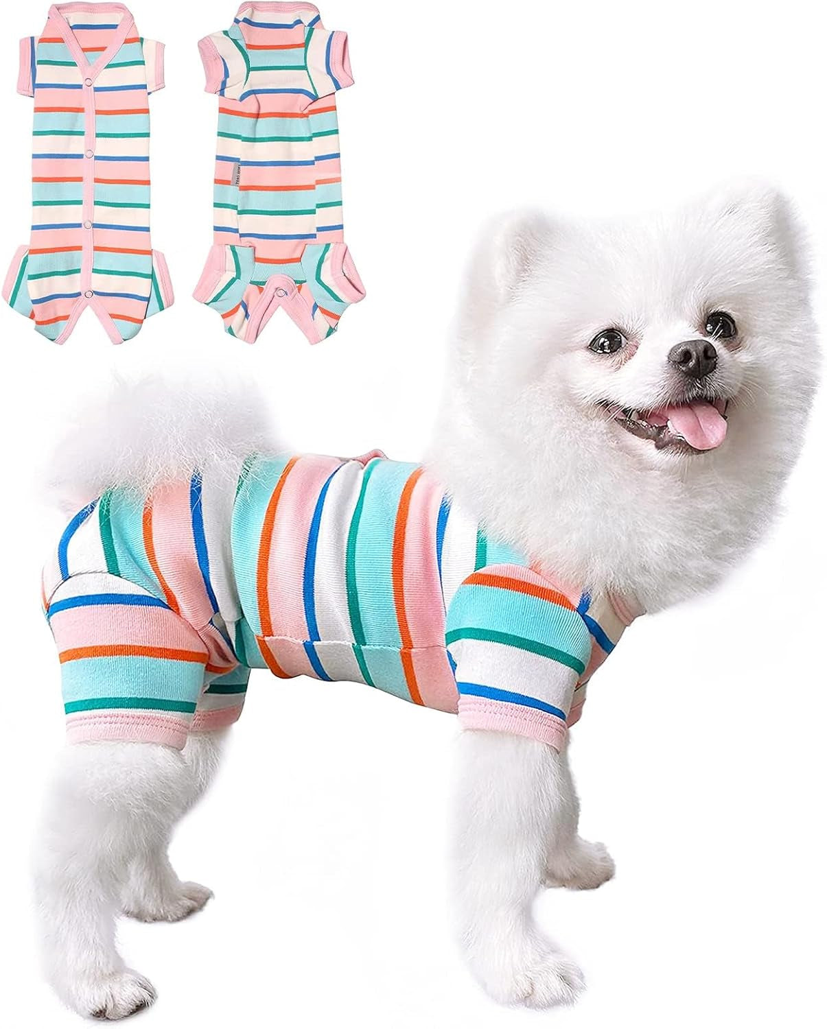 Full-Cover Soft Dog Pajamas