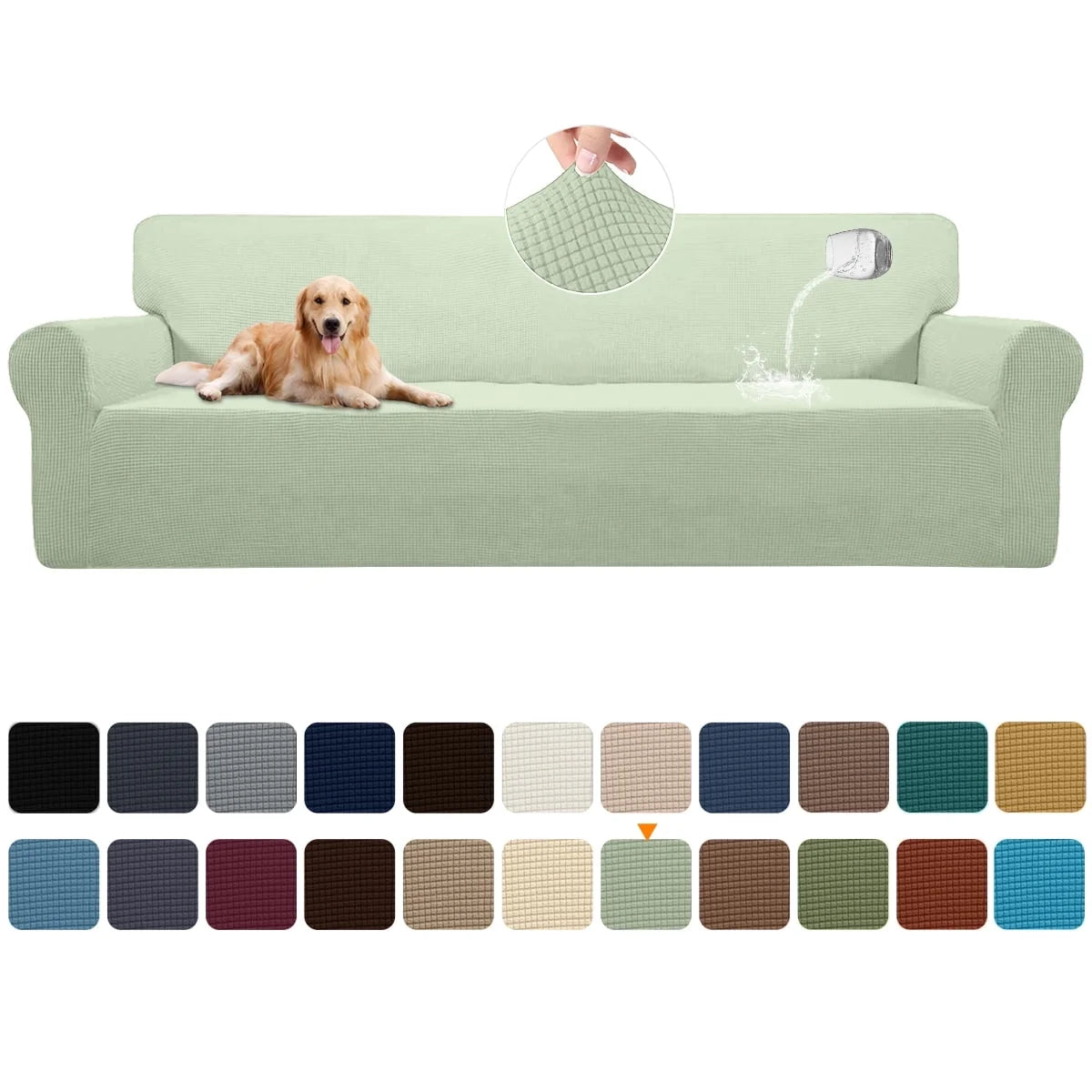 Magic Sofa Armor™ | Liquid-Repellent Slipcover for Pets & Kids (Stretchy Fit)