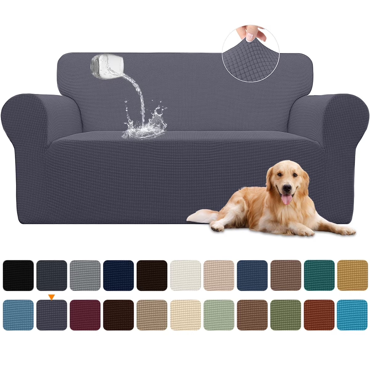 Magic Sofa Armor™ | Liquid-Repellent Slipcover for Pets & Kids (Stretchy Fit)
