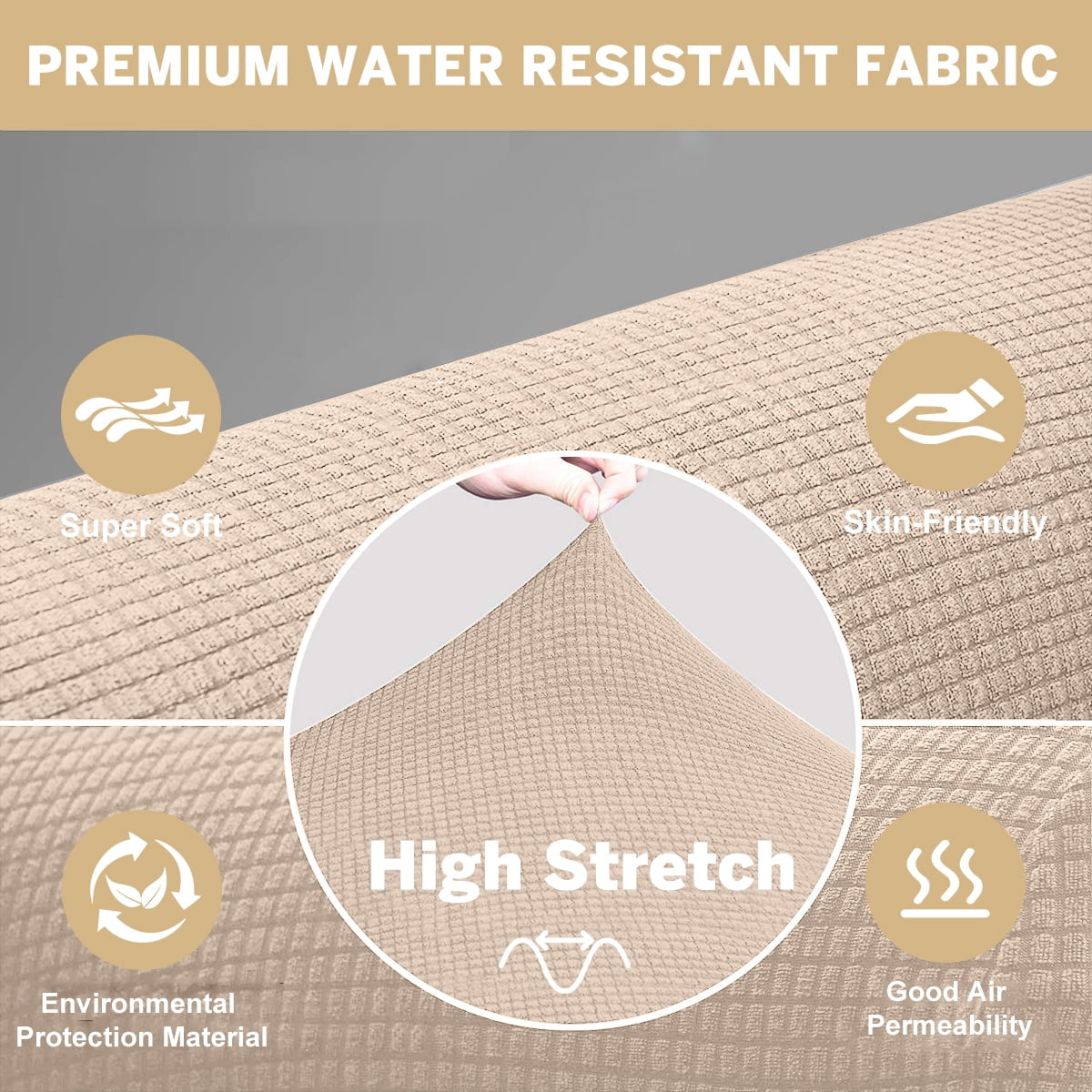 Magic Sofa Armor™ | Liquid-Repellent Slipcover for Pets & Kids (Stretchy Fit)