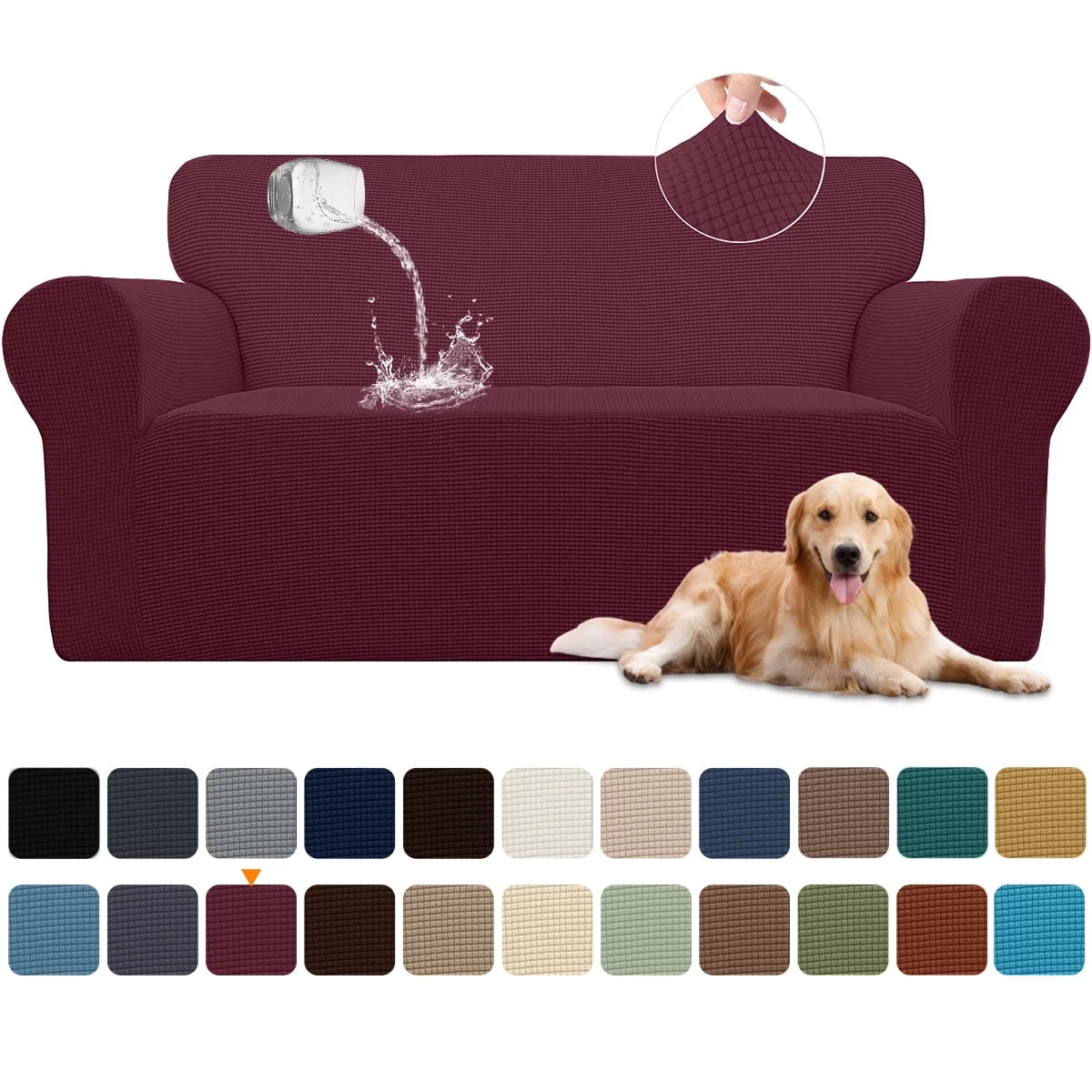 Magic Sofa Armor™ | Liquid-Repellent Slipcover for Pets & Kids (Stretchy Fit)