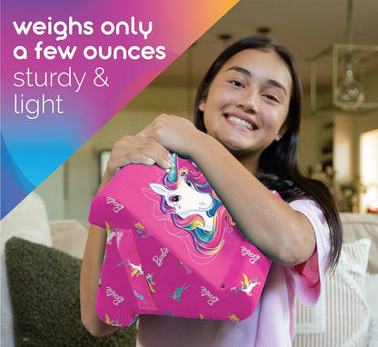 Multi-Angle Tablet Pillow Stand with Storage | Hands-Free iPad & Kindle Holder for Bed & Lap (BookTok Essential)