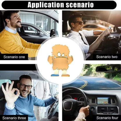 Cute Cartoon Gravity Car Phone Mount | Funny Monster & Anime Air Vent Holder | Auto-Grip Stand