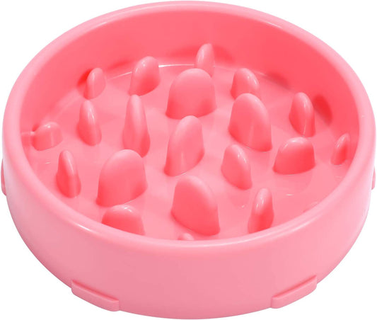 Anti-Gulping Slow Feeder Dog Bowl | Maze Puzzle Food Dish for Bloat Prevention & Healthy Digestion