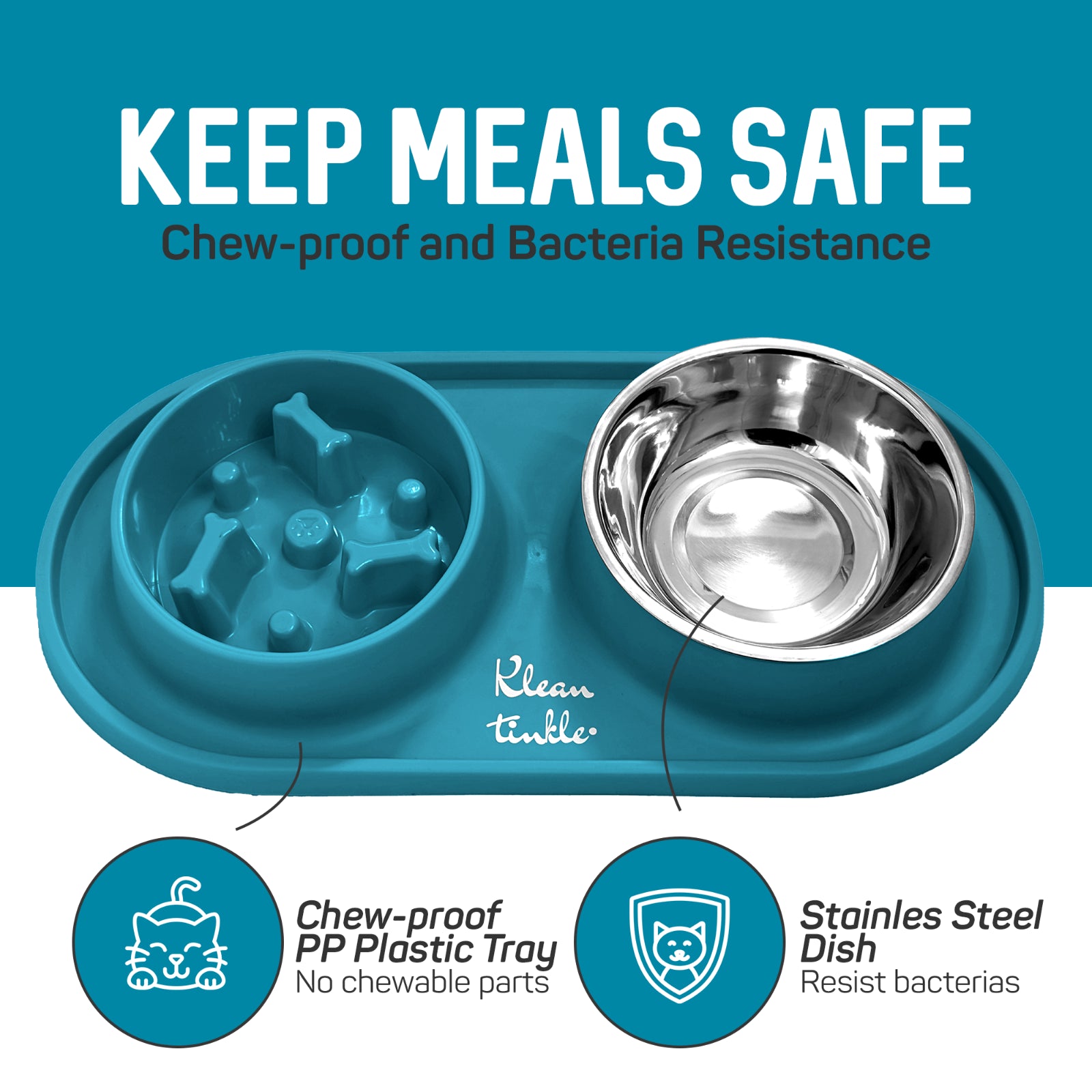 The "Anti-Bloat" Slow Feeder Station (Non-Slip Silicone)