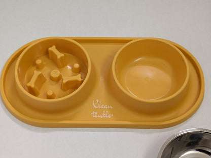 The "Anti-Bloat" Slow Feeder Station (Non-Slip Silicone)