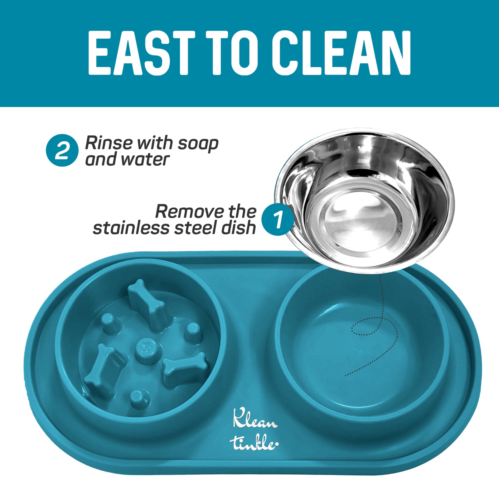 The "Anti-Bloat" Slow Feeder Station (Non-Slip Silicone)