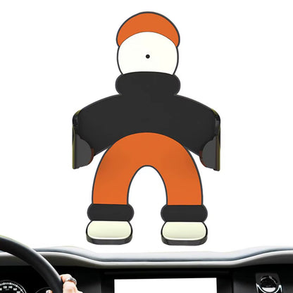 Cute Cartoon Gravity Car Phone Mount | Funny Monster & Anime Air Vent Holder | Auto-Grip Stand