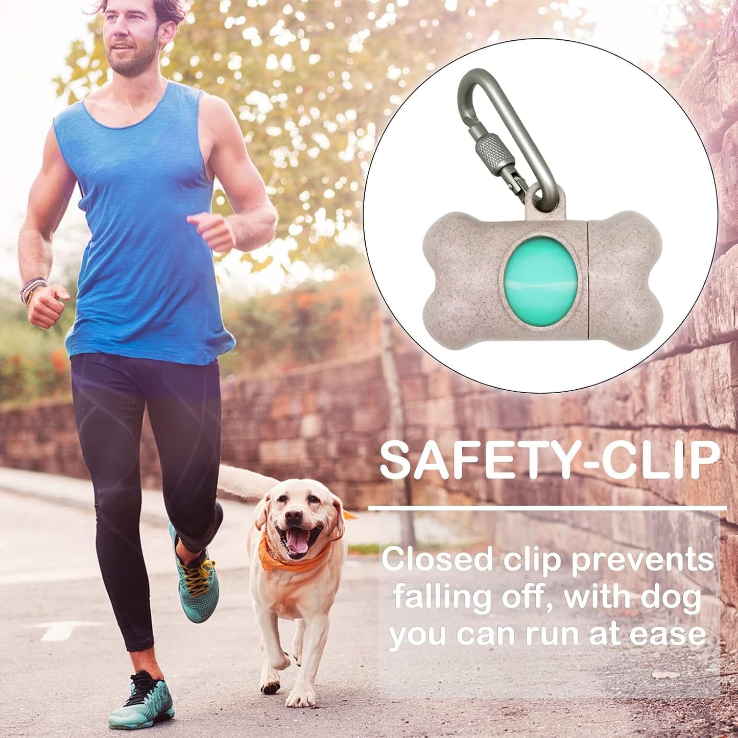 The "No-Swing" Dispenser Set + 195 Scented Bags (Beige)