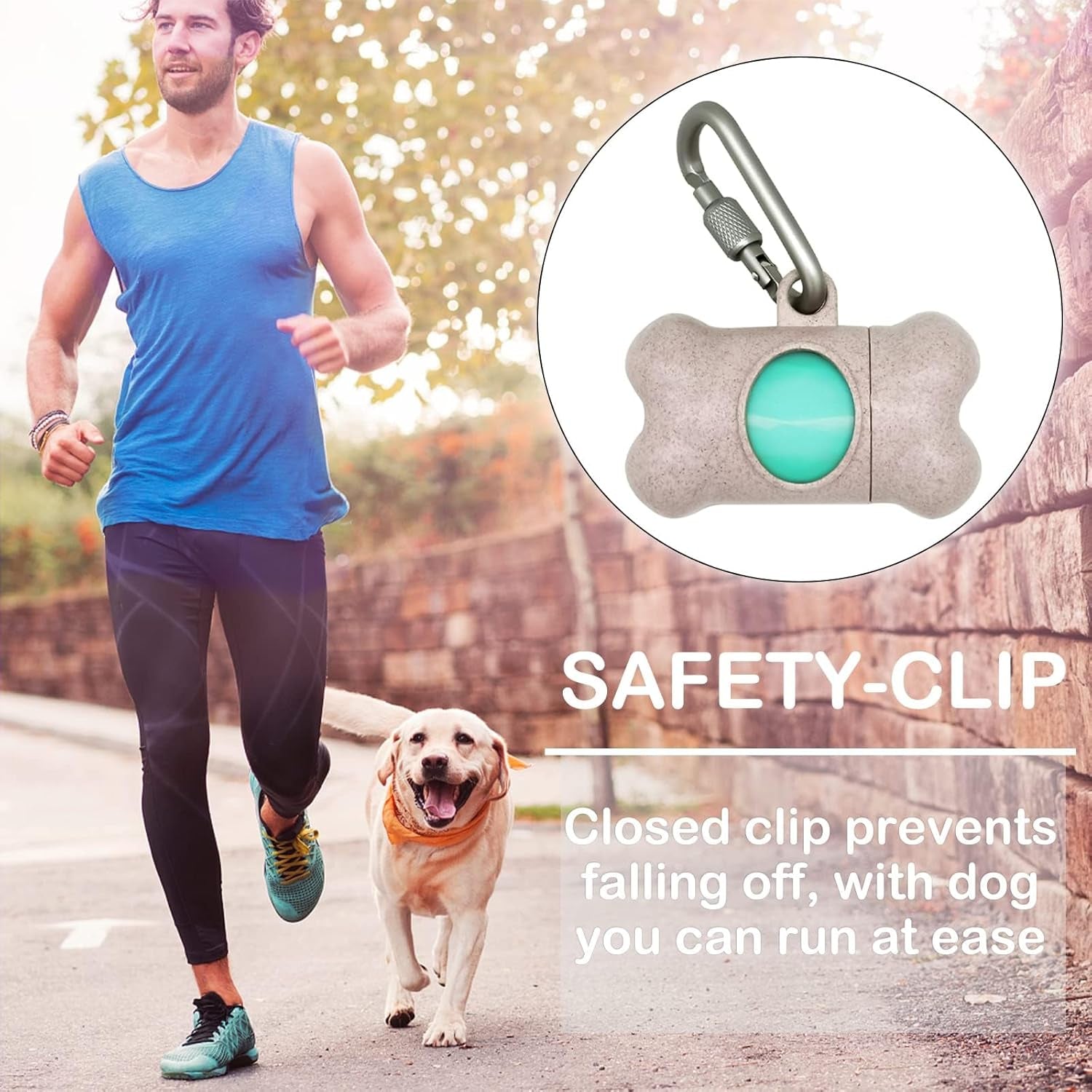 The "No-Swing" Dispenser Set + 195 Scented Bags (Beige)