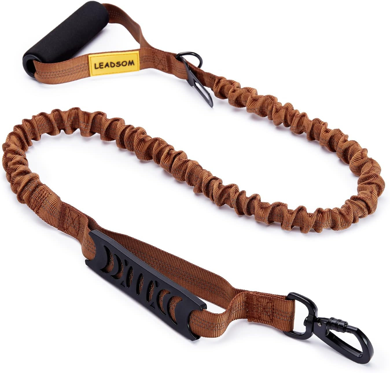 Tactical Bungee Control Leash | Reflective & Dual Handle