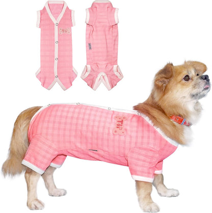 Full-Cover Soft Dog Pajamas