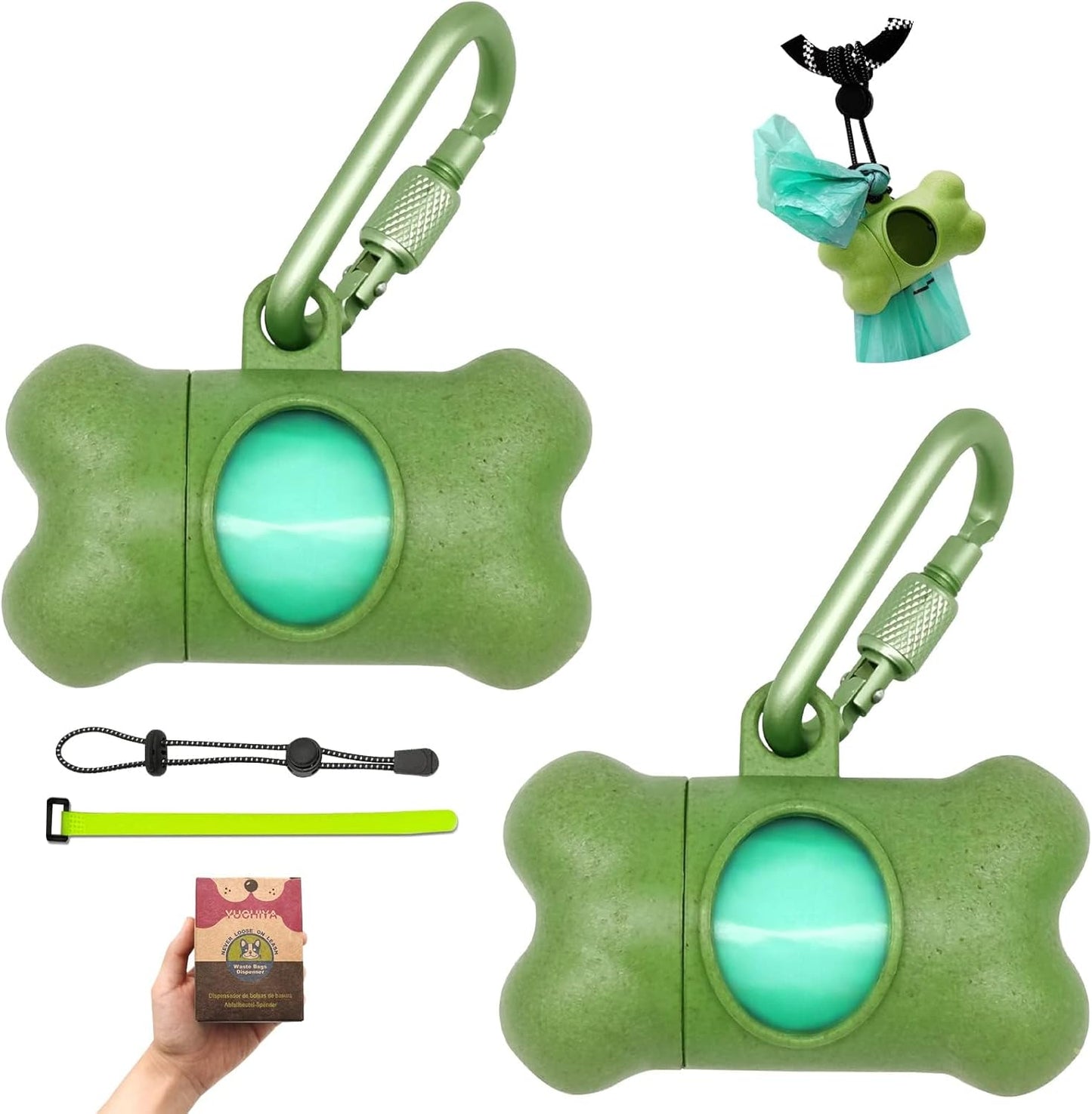 The "No-Swing" Dispenser Set + 195 Scented Bags (Beige)