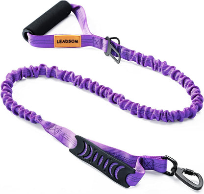 Tactical Bungee Control Leash | Reflective & Dual Handle
