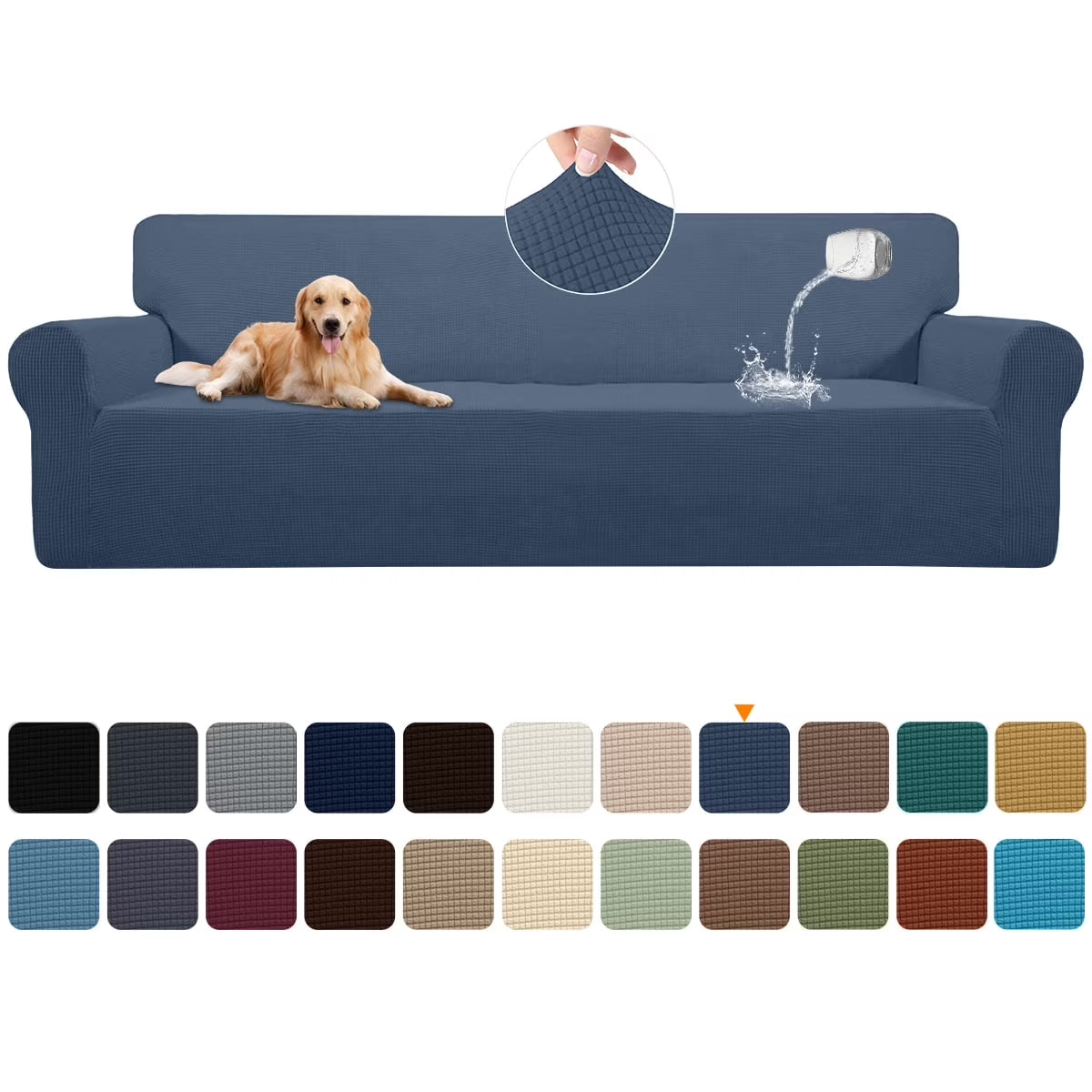 Magic Sofa Armor™ | Liquid-Repellent Slipcover for Pets & Kids (Stretchy Fit)