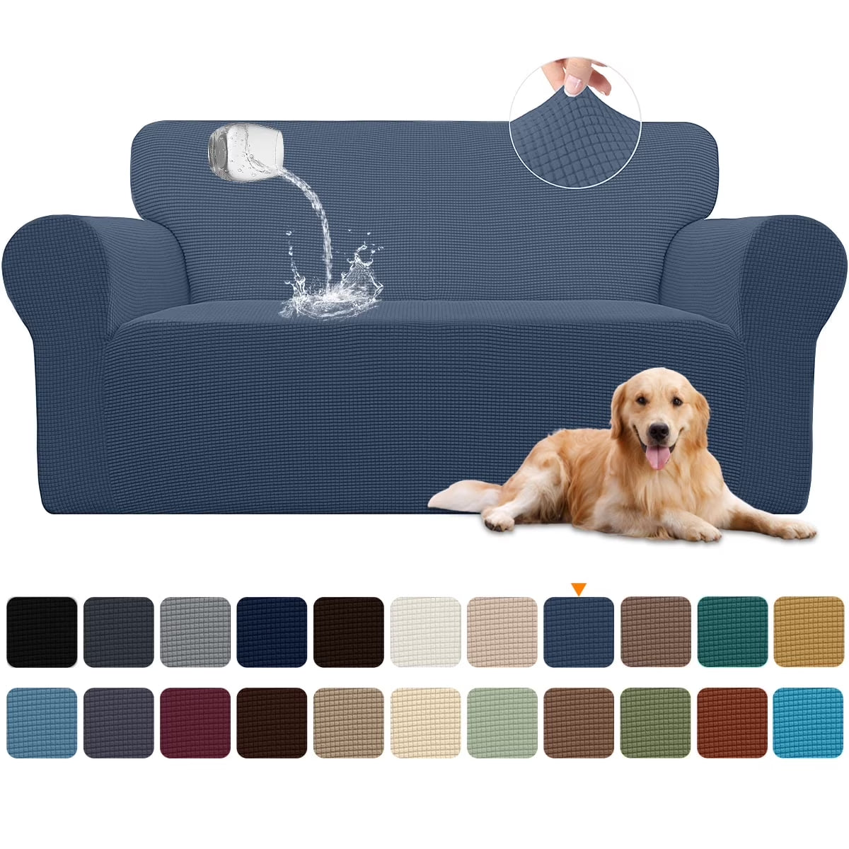 Magic Sofa Armor™ | Liquid-Repellent Slipcover for Pets & Kids (Stretchy Fit)