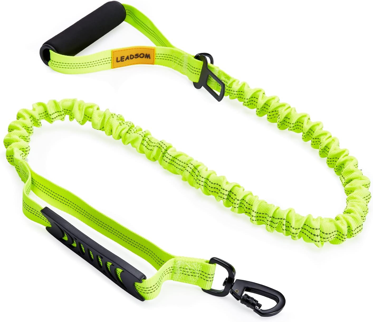 Tactical Bungee Control Leash | Reflective & Dual Handle