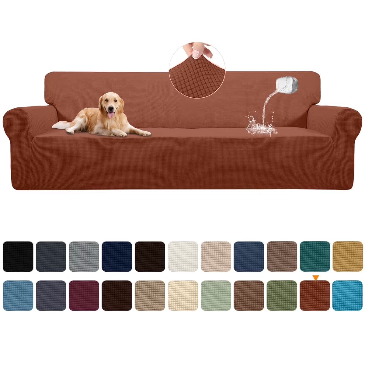 Magic Sofa Armor™ | Liquid-Repellent Slipcover for Pets & Kids (Stretchy Fit)