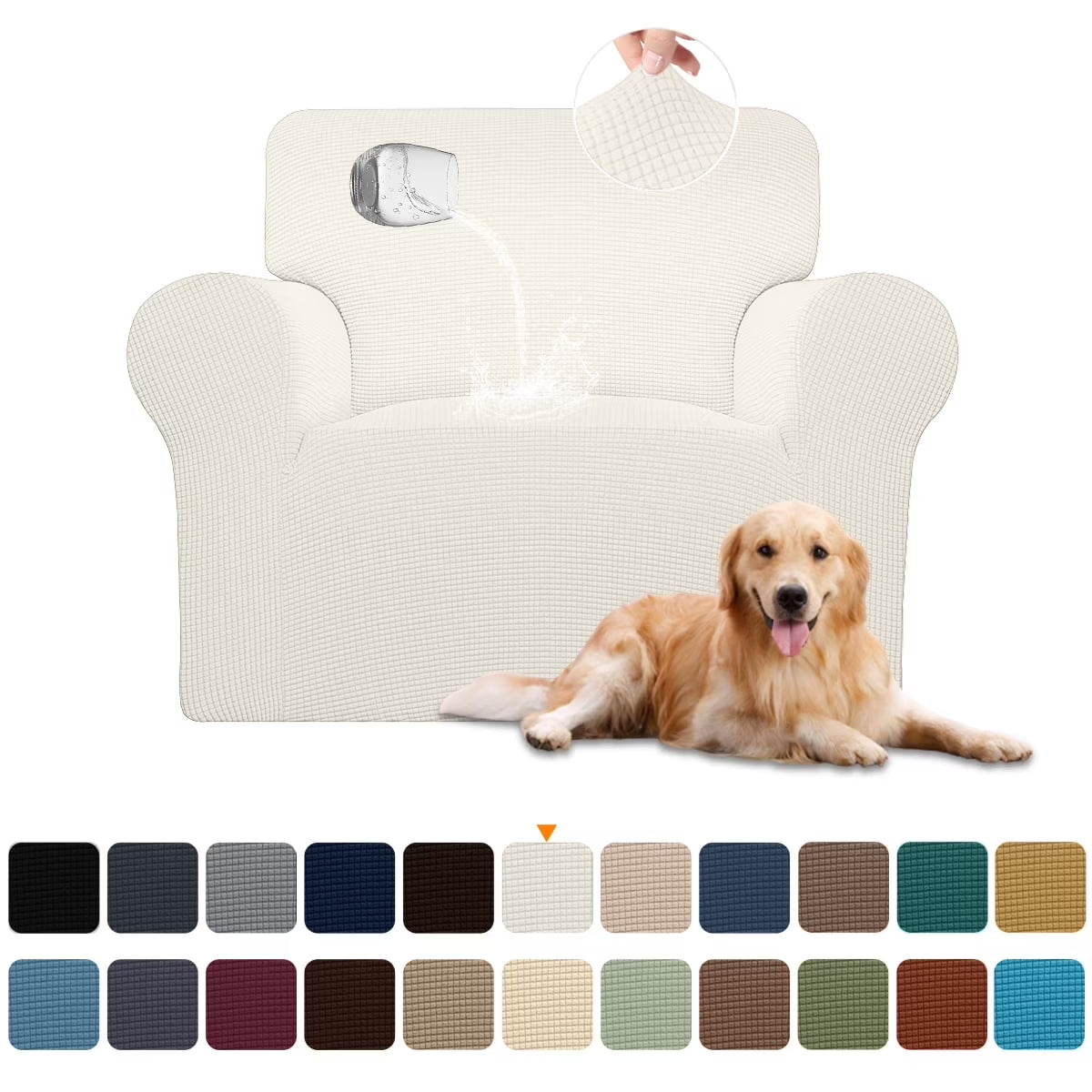 Magic Sofa Armor™ | Liquid-Repellent Slipcover for Pets & Kids (Stretchy Fit)