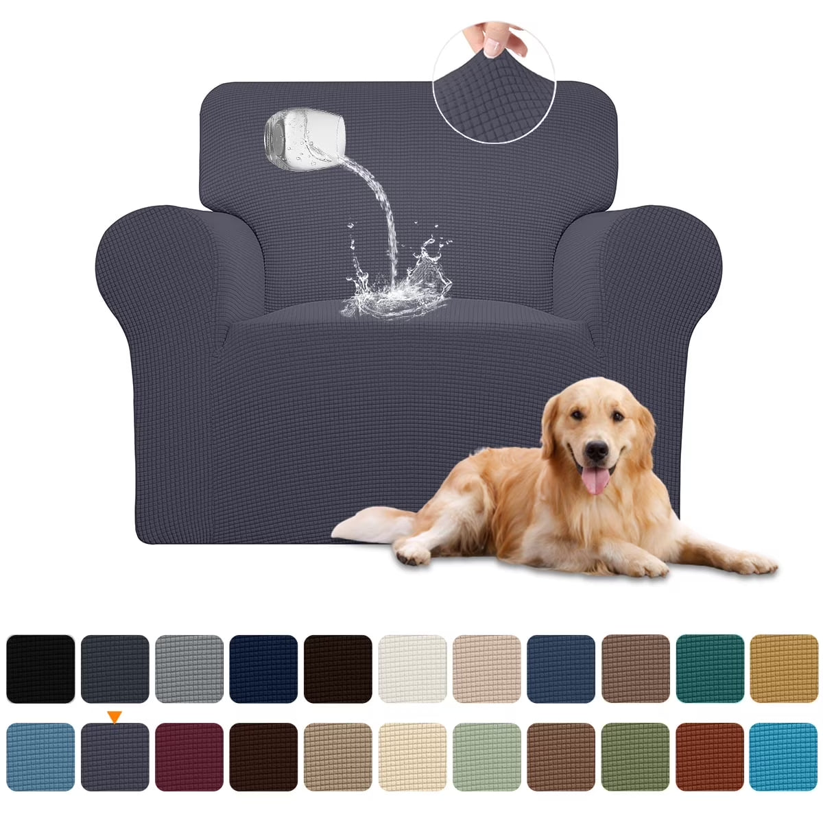 Magic Sofa Armor™ | Liquid-Repellent Slipcover for Pets & Kids (Stretchy Fit)
