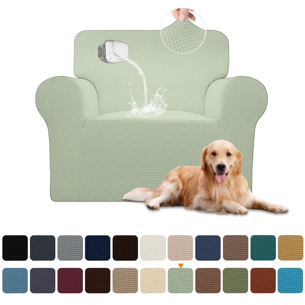 Magic Sofa Armor™ | Liquid-Repellent Slipcover for Pets & Kids (Stretchy Fit)