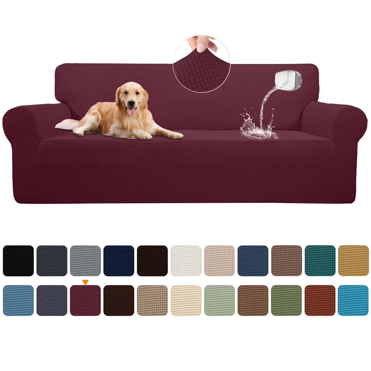 Magic Sofa Armor™ | Liquid-Repellent Slipcover for Pets & Kids (Stretchy Fit)