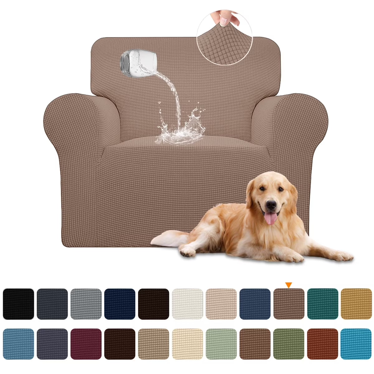 Magic Sofa Armor™ | Liquid-Repellent Slipcover for Pets & Kids (Stretchy Fit)