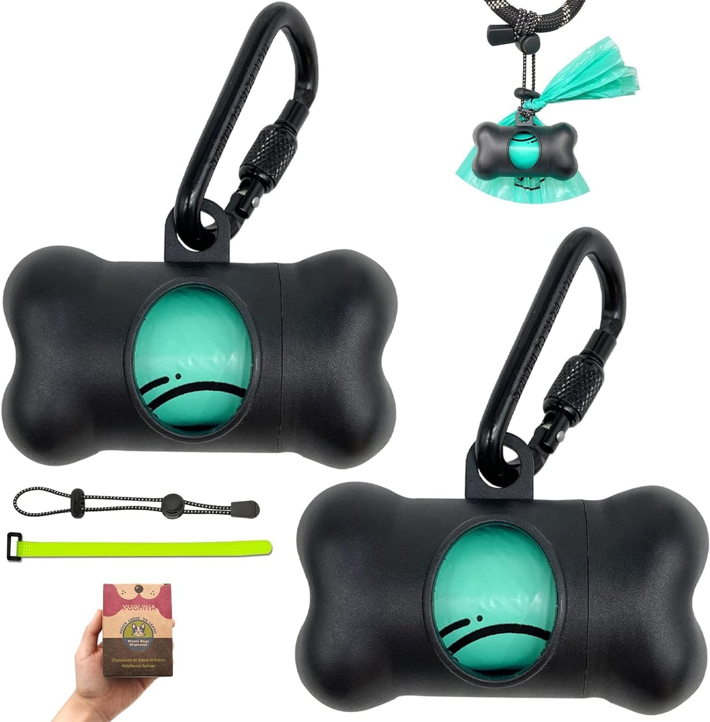 The "No-Swing" Dispenser Set + 195 Scented Bags (Beige)