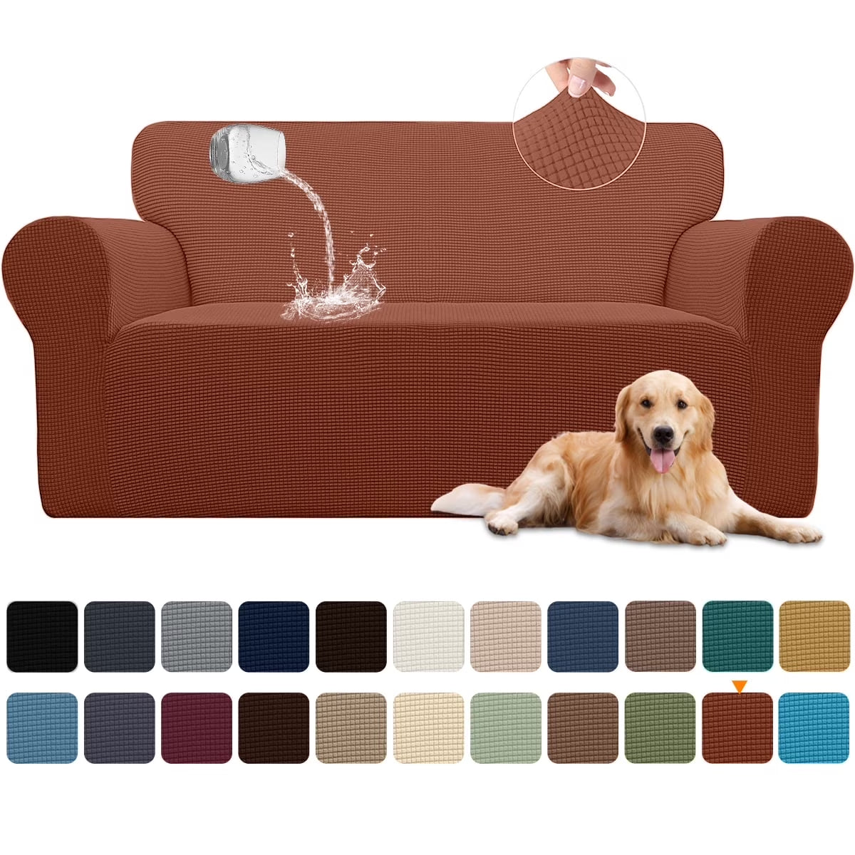Magic Sofa Armor™ | Liquid-Repellent Slipcover for Pets & Kids (Stretchy Fit)