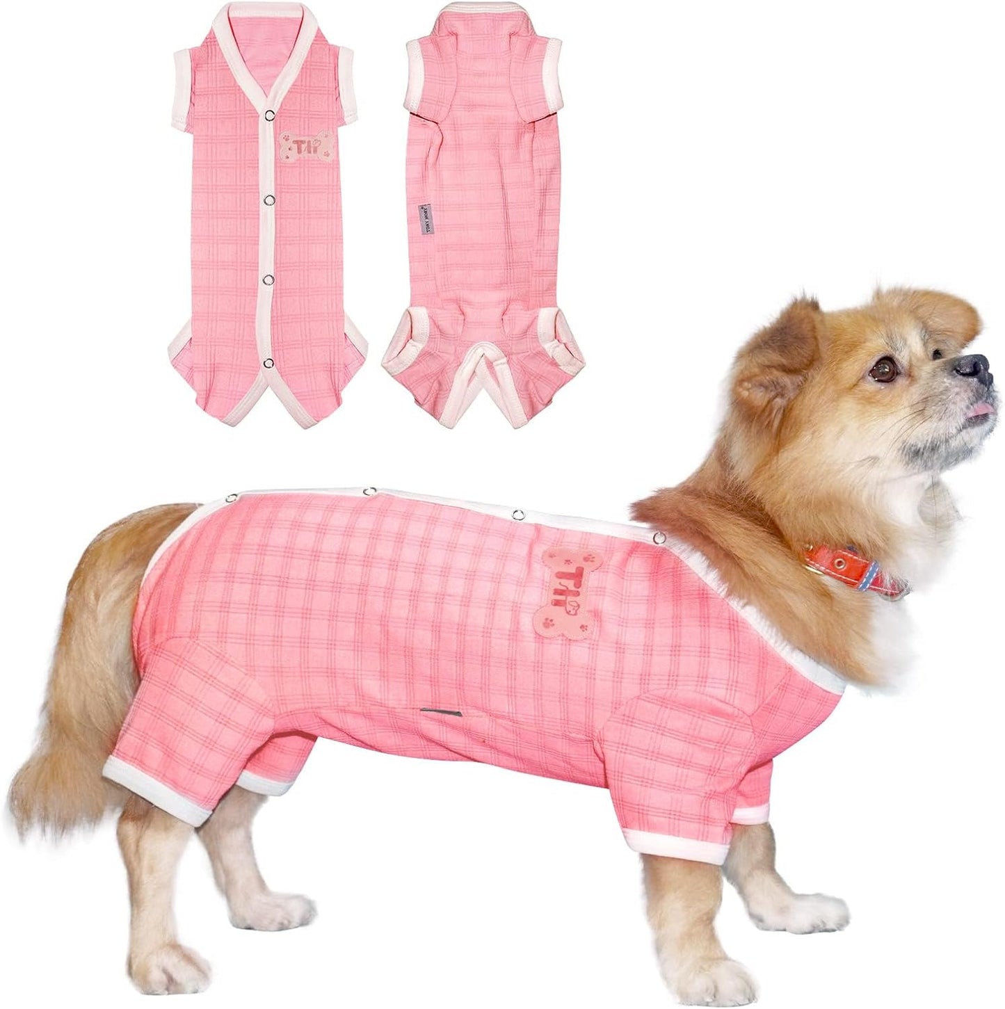 Full-Cover Soft Dog Pajamas