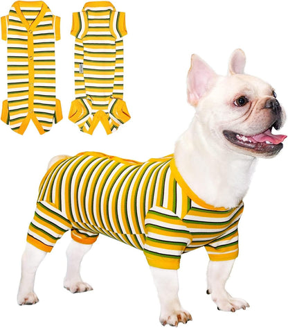 Full-Cover Soft Dog Pajamas