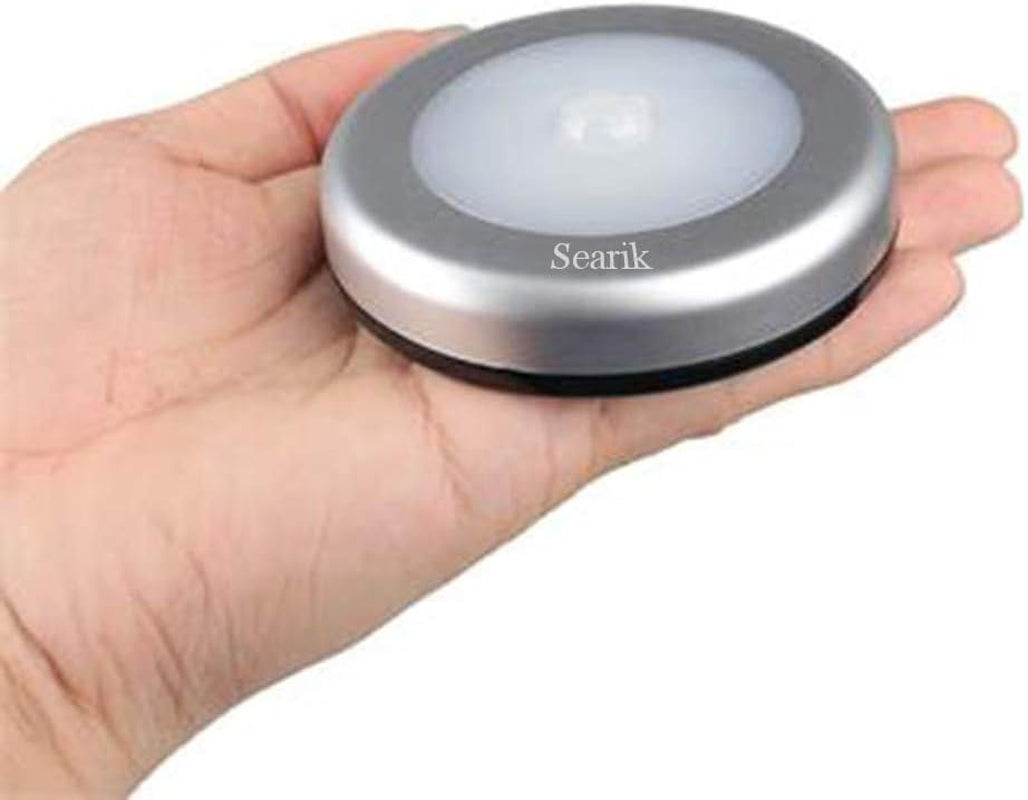 3 Pack Cordless Motion Sensor LED Night Light | Stick-on Cabinet & Stair Safety Lamp