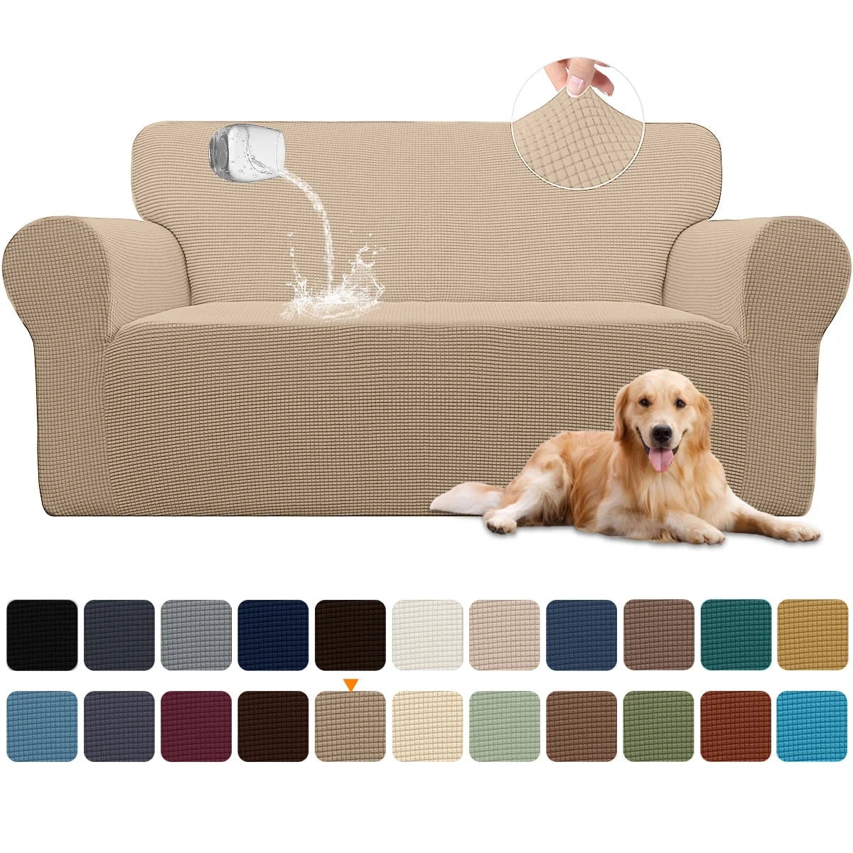 Magic Sofa Armor™ | Liquid-Repellent Slipcover for Pets & Kids (Stretchy Fit)