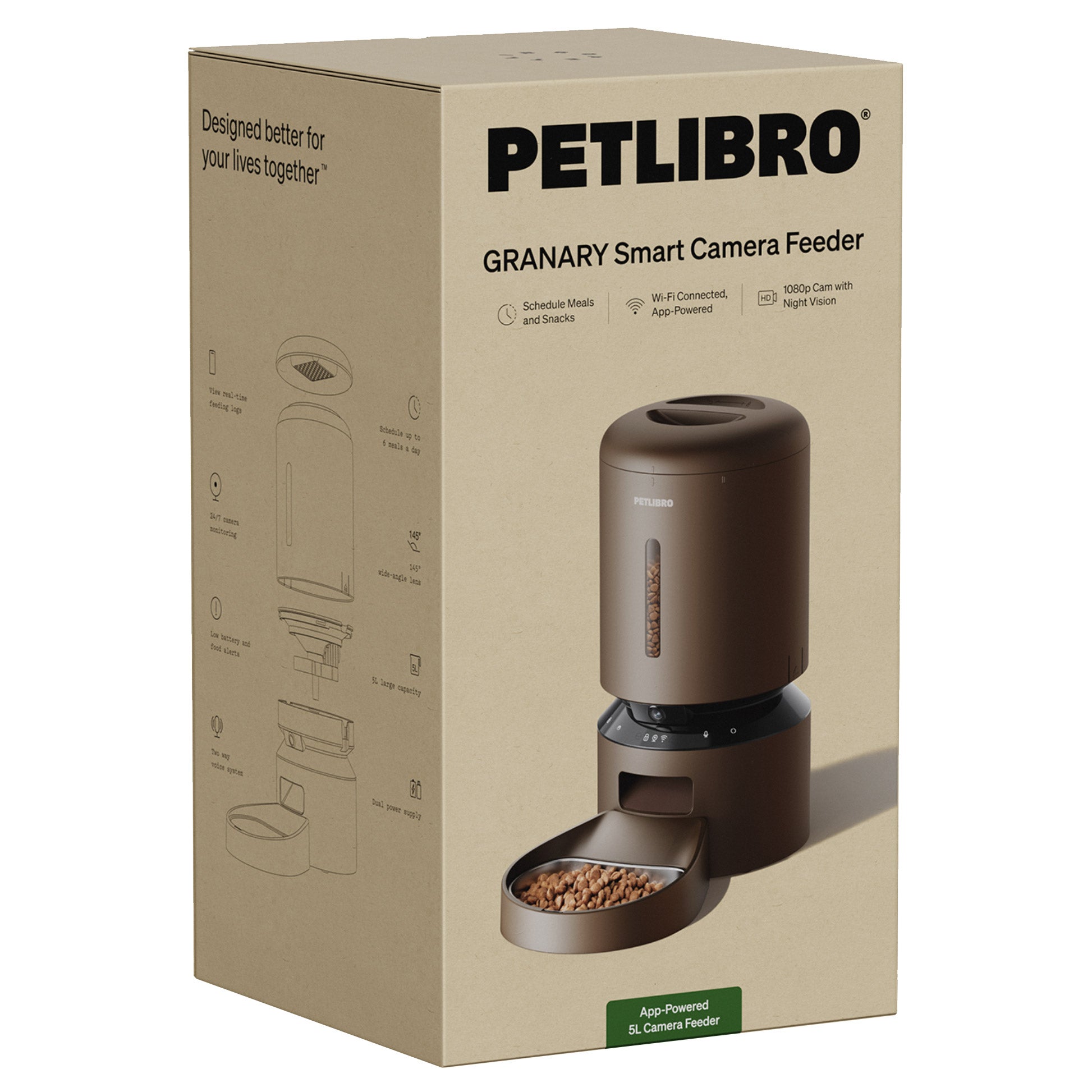 Petlibro Granary Smart Camera Automatic Pet Feeder