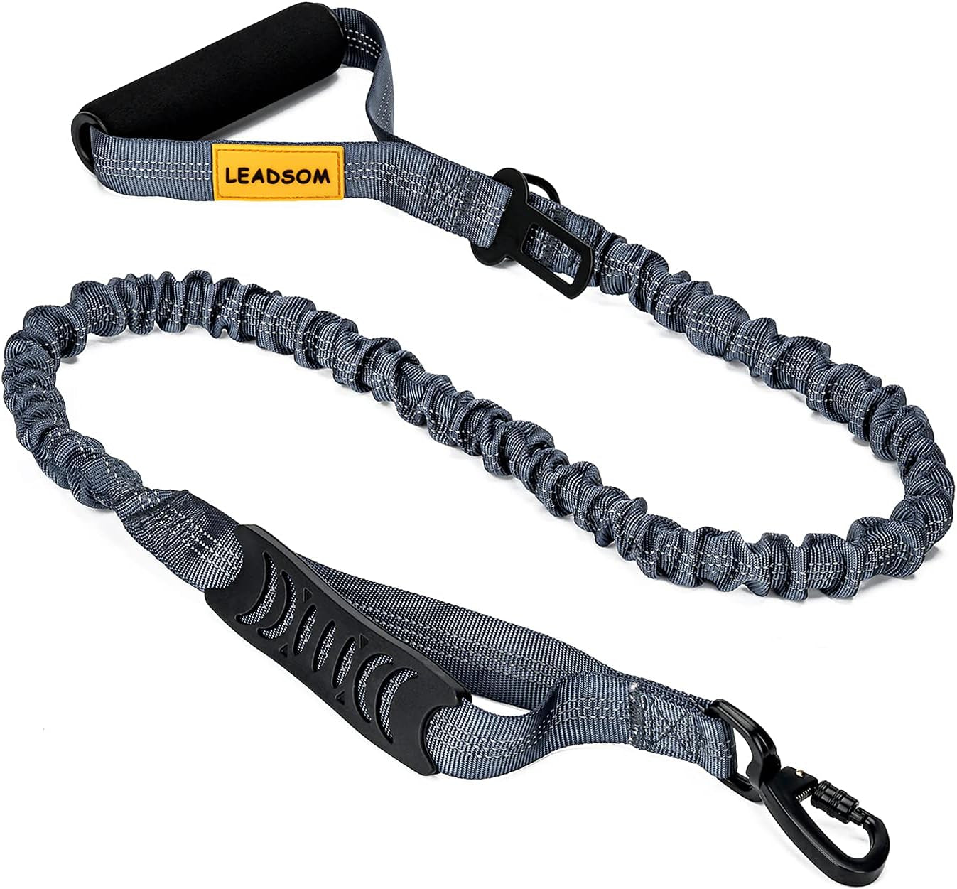 Tactical Bungee Control Leash | Reflective & Dual Handle