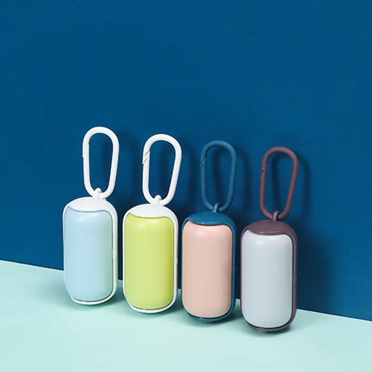The "Macaron Capsule" Waste Bag Holder