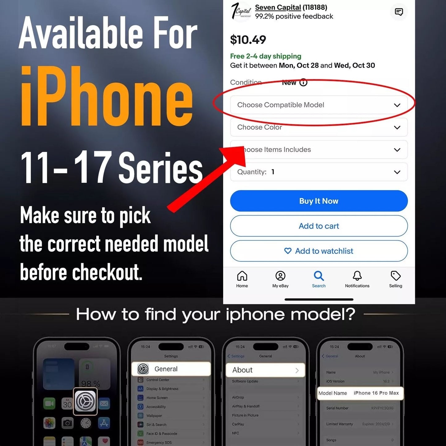 2-Pack Privacy Tempered Glass for iPhone 15/16/17 – Anti-Spy, Anti-Scratch, Full HD Clarity